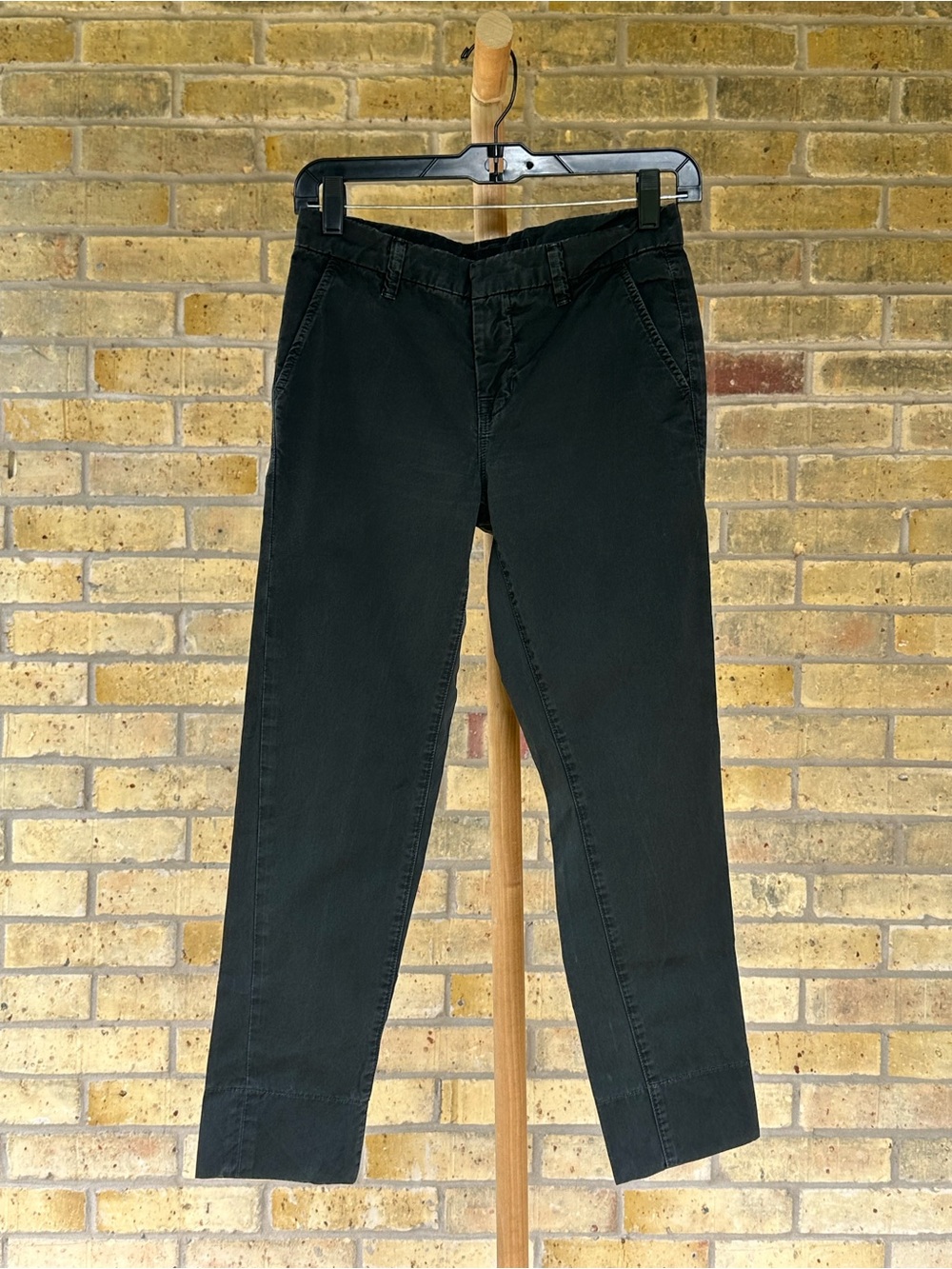 J Brand Blk Forest Cotton Ankle Pants Size 24 Skinny Utility Chino